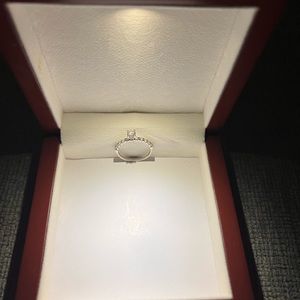 Women’s size 9 engagement ring 1 CT TW - Zales